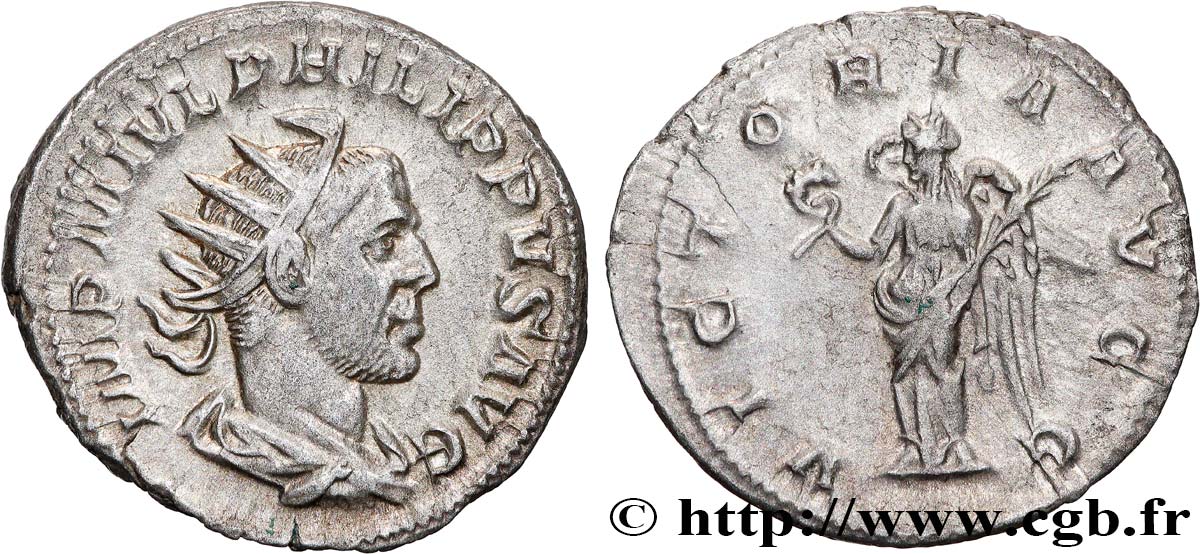 PHILIPPE Ier L ARABE Antoninien SUP