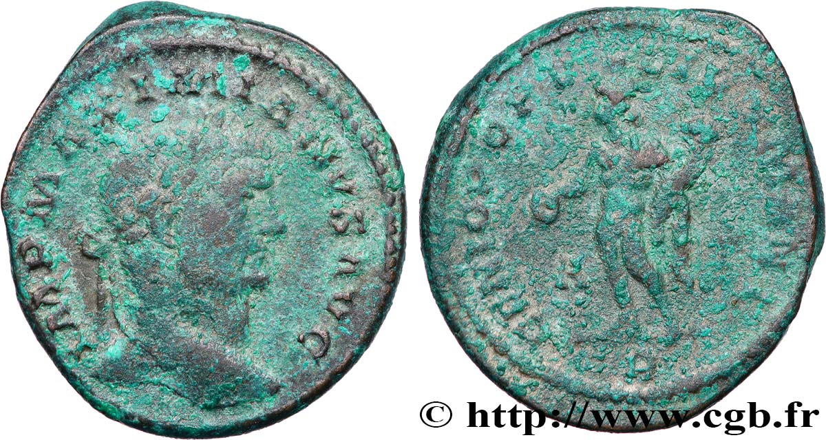 MAXIMIEN HERCULE Follis ou nummus TB+