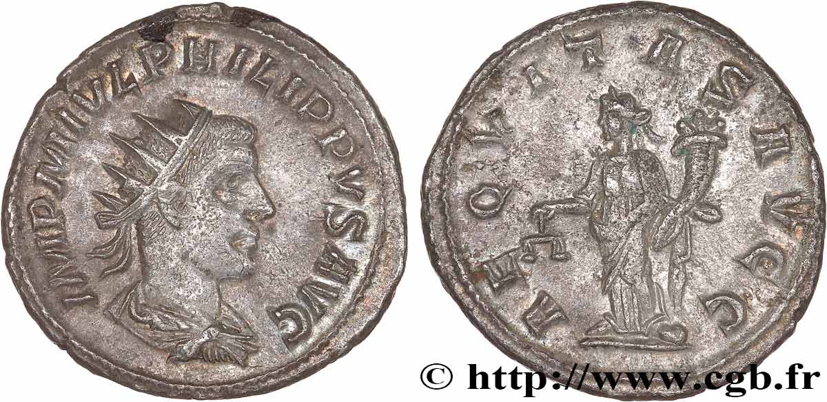 PHILIPPUS II Antoninien AU