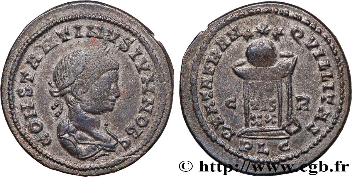 CONSTANTIN II Centenionalis ou nummus TTB+