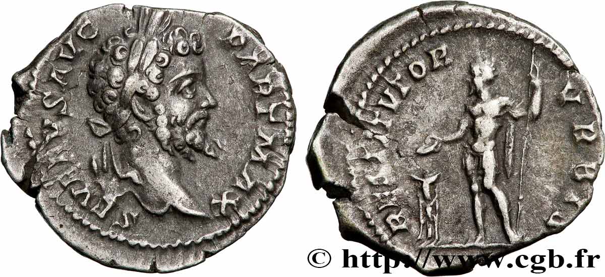SEPTIMIUS SEVERUS Denier fVZ/SS
