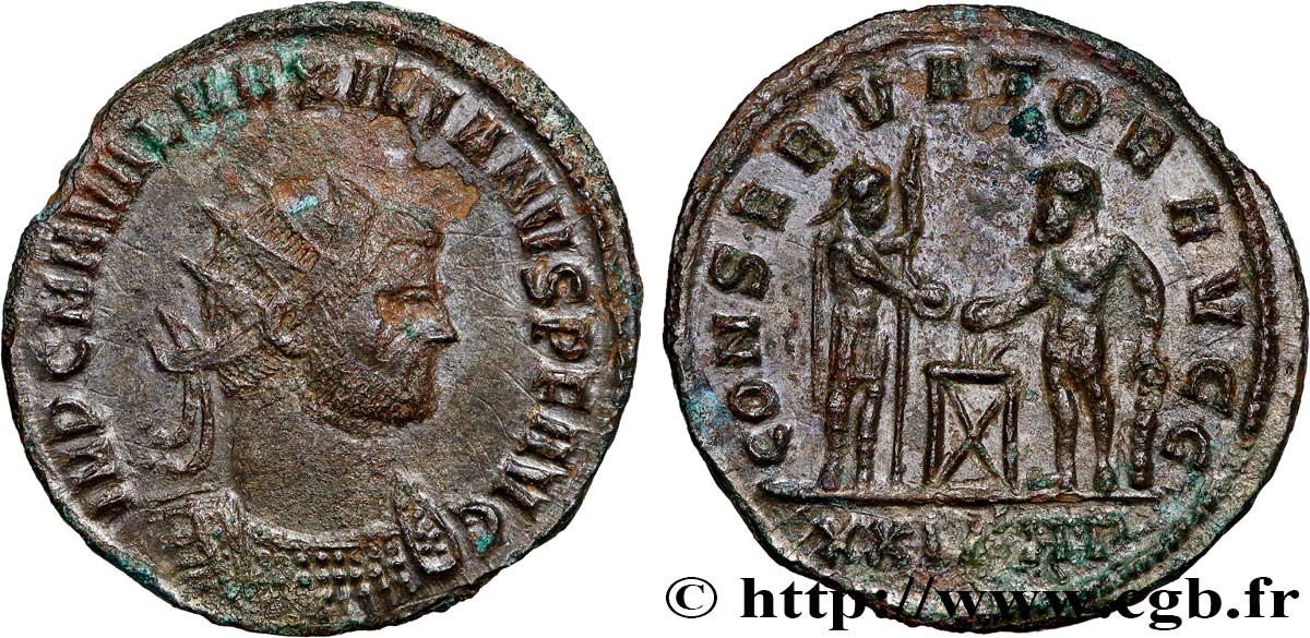 MAXIMIANUS HERCULIUS Aurelianus AU/AU