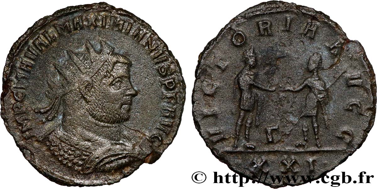 MAXIMIANUS HERCULIUS Aurelianus XF