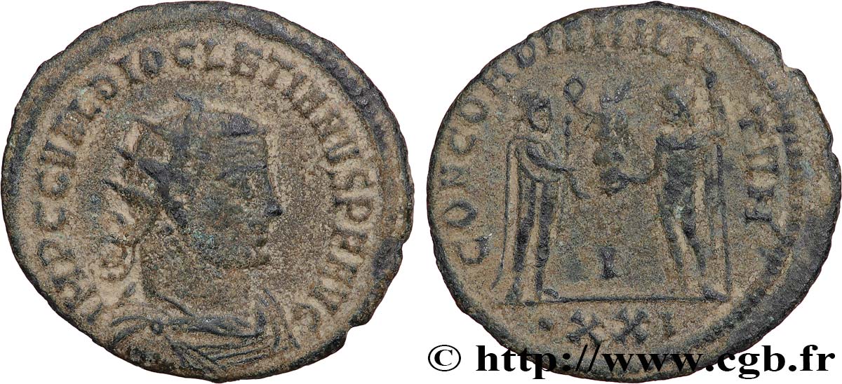 DIOCLÉTIEN Aurelianus TTB