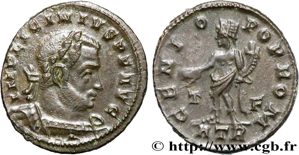 LICINIUS I Follis ou nummus AU