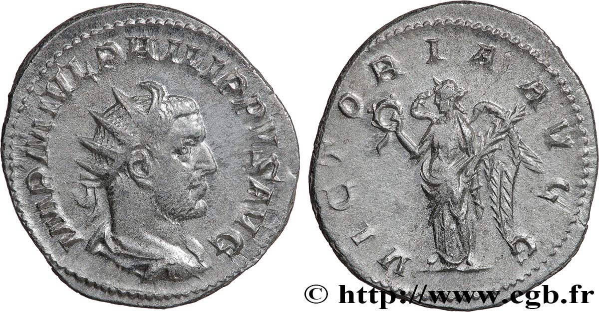 PHILIPPE Ier L ARABE Antoninien SUP