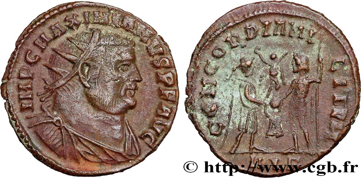 MAXIMIANUS HERCULIUS Pseudo ou néo-aurelianus XF