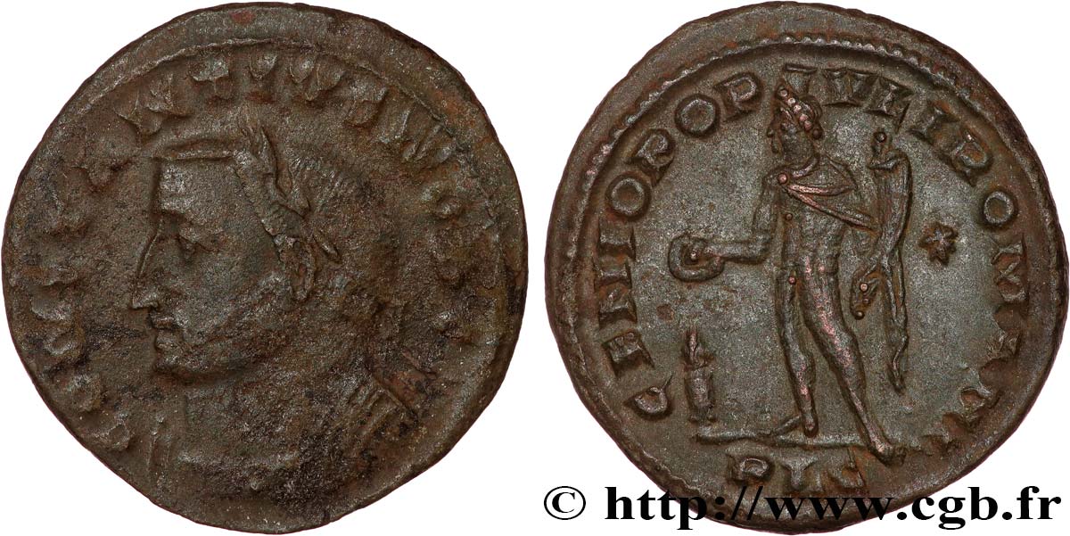 CONSTANCE Ier CHLORE Follis ou nummus TB+/TTB+
