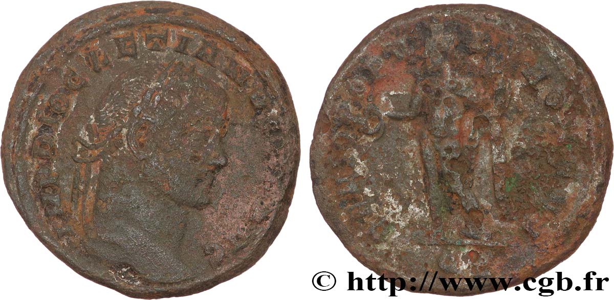DIOCLÉTIEN Follis ou nummus TB+