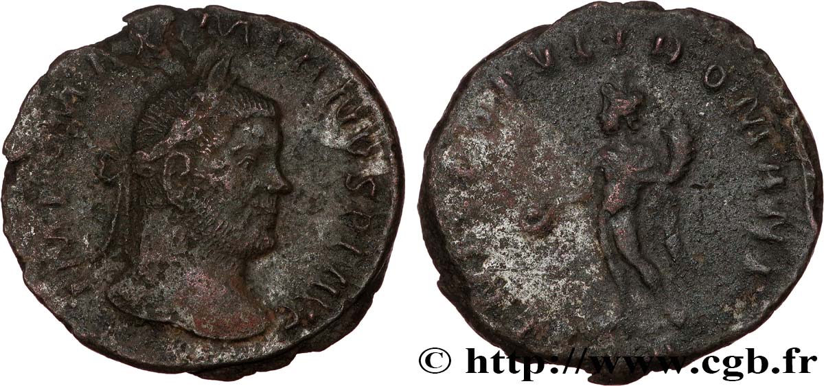 MAXIMIEN HERCULE Follis ou nummus TB+