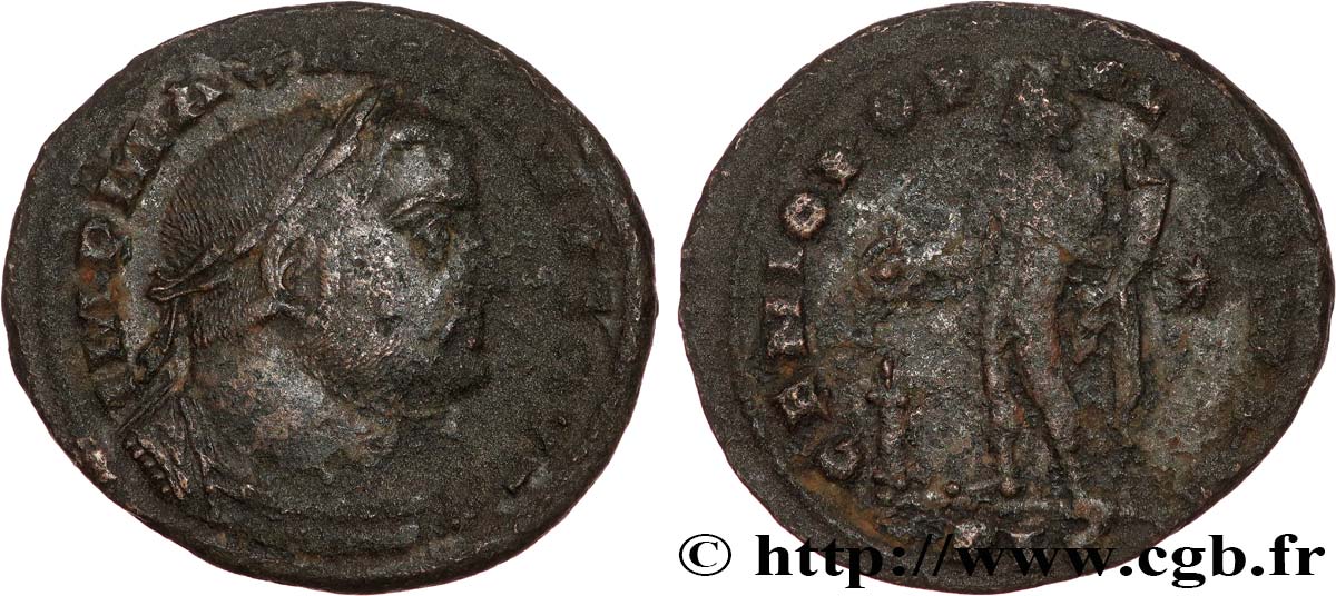 MAXIMIEN HERCULE Follis ou nummus TB+