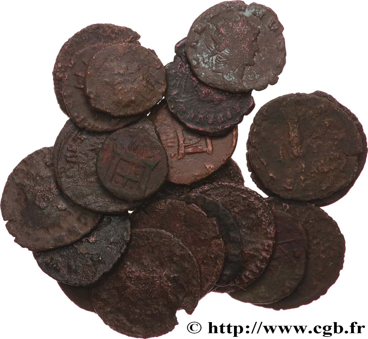 LOTS Lots de 20 monnaies lot