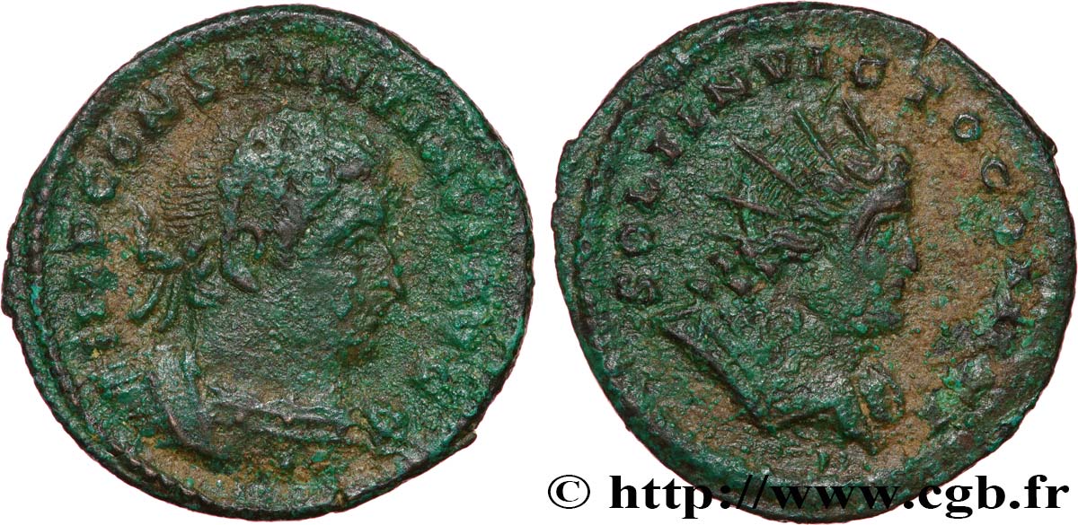 CONSTANTIN Ier LE GRAND Follis ou nummus TB+