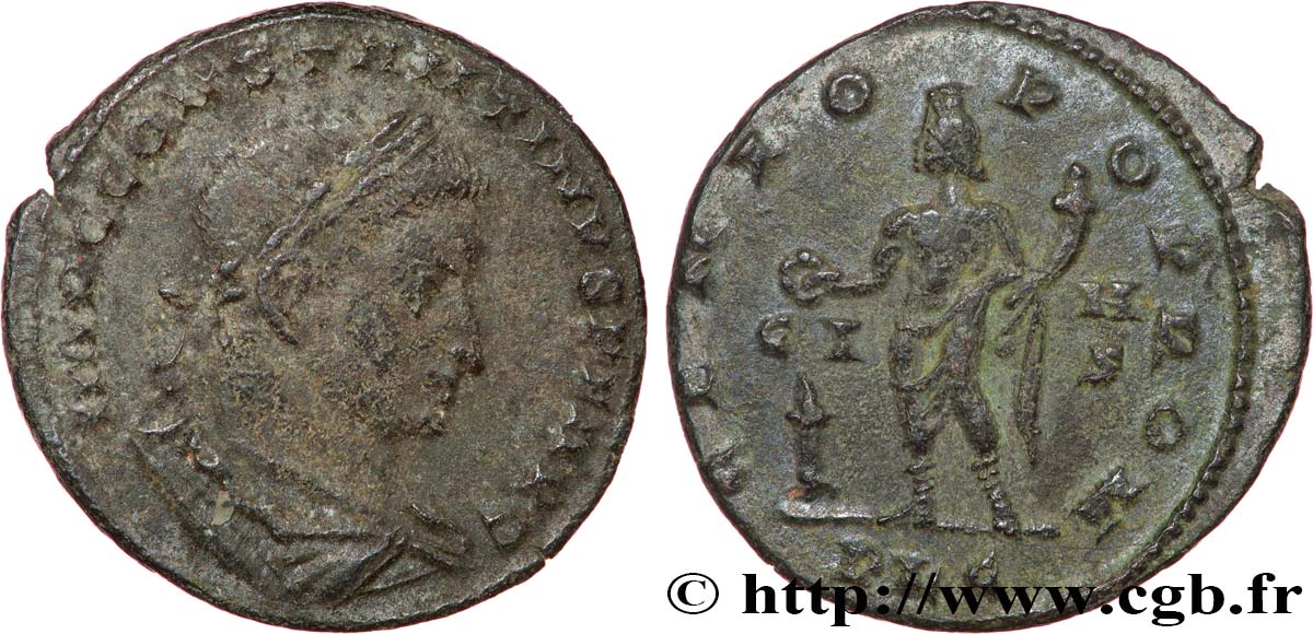 CONSTANTIN Ier LE GRAND Follis ou nummus TTB