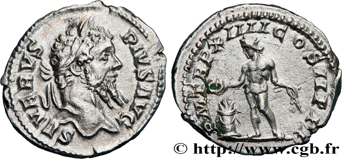 SEPTIME SÉVÈRE Denier SUP