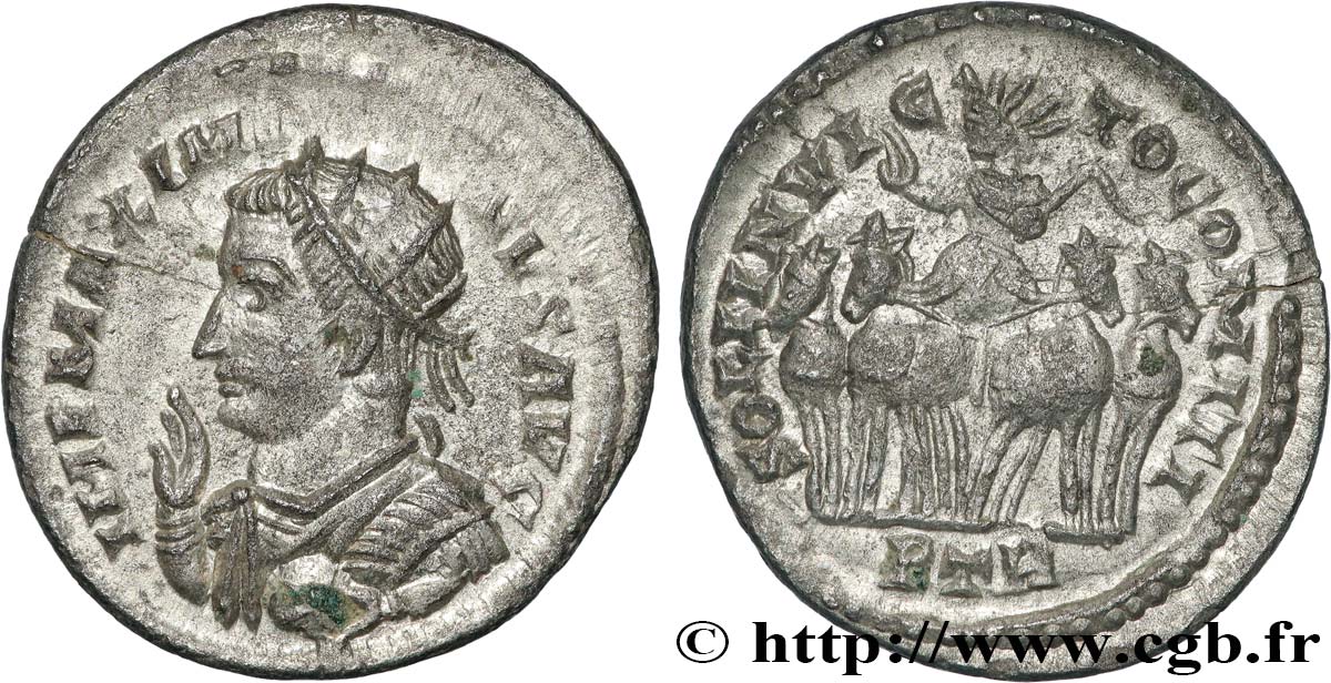 MAXIMINUS II  Pseudo-argenteus MS