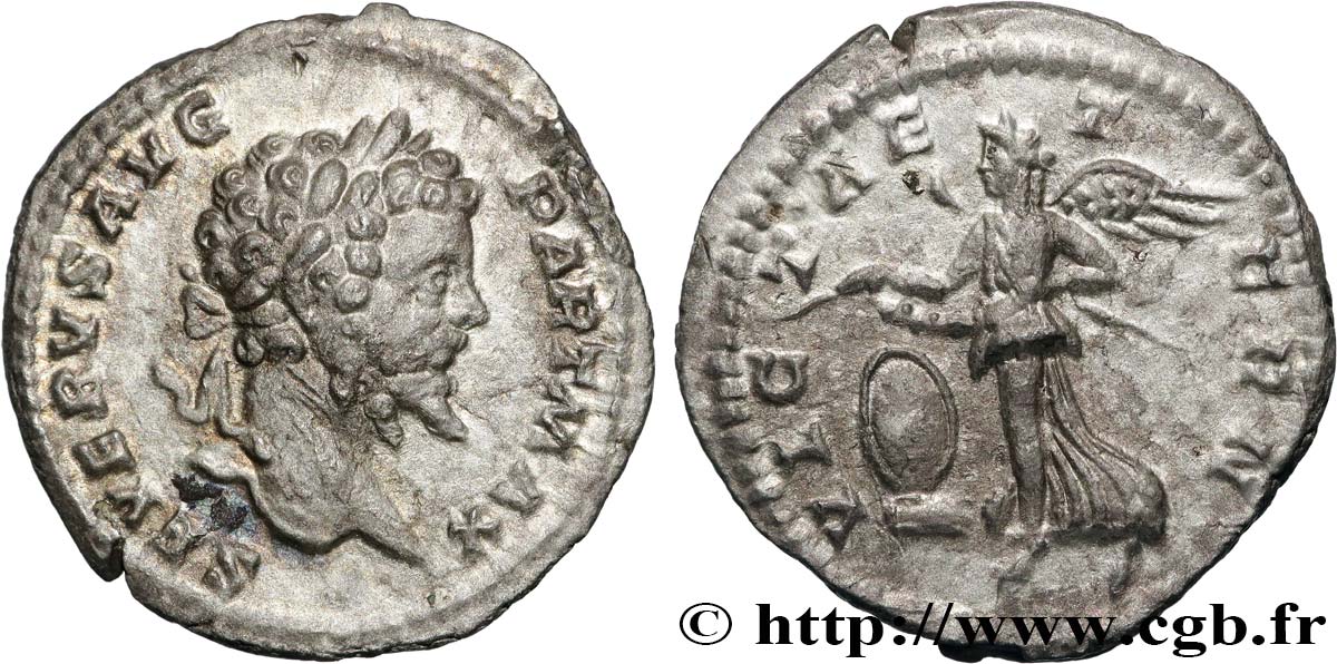 SEPTIMIUS SEVERUS Denier AU