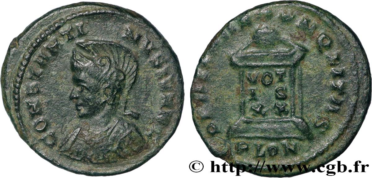 CONSTANTINUS I DER GROßE Centenionalis ou nummus fVZ/SS