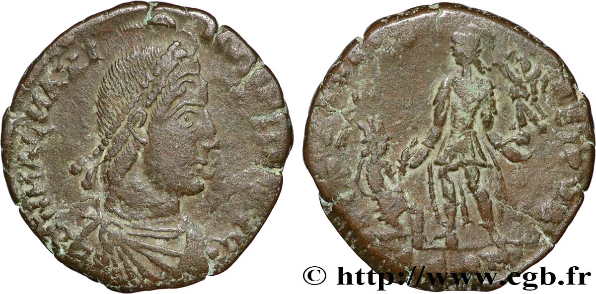 MAGNUS MAXIMUS Maiorina pecunia TTB/TB+