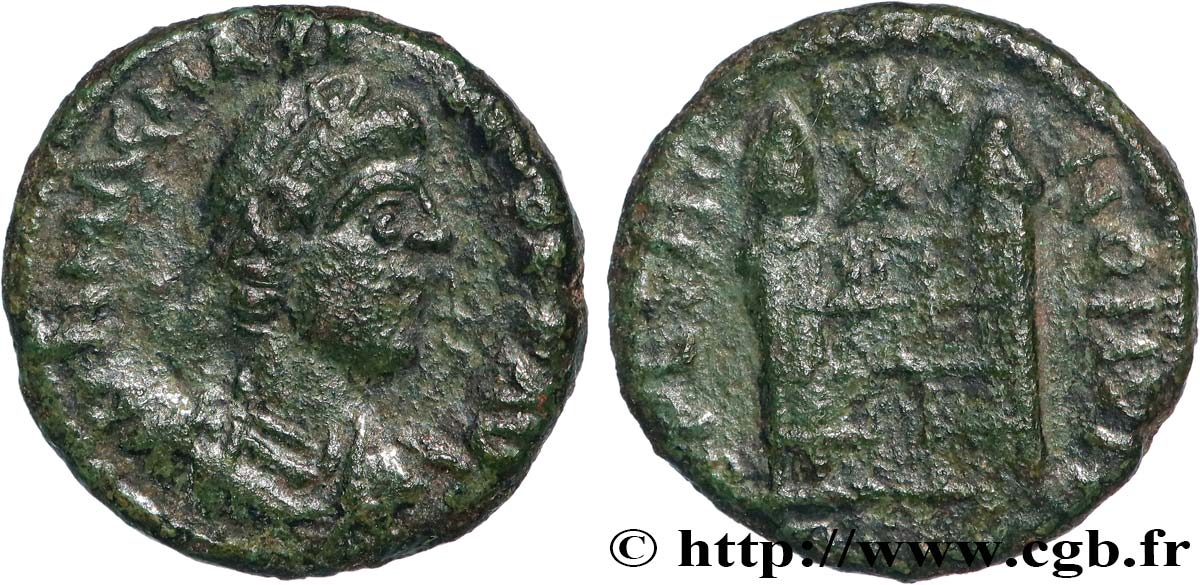 MAGNO MASSIMO Nummus, (PBQ, Æ 4) BB