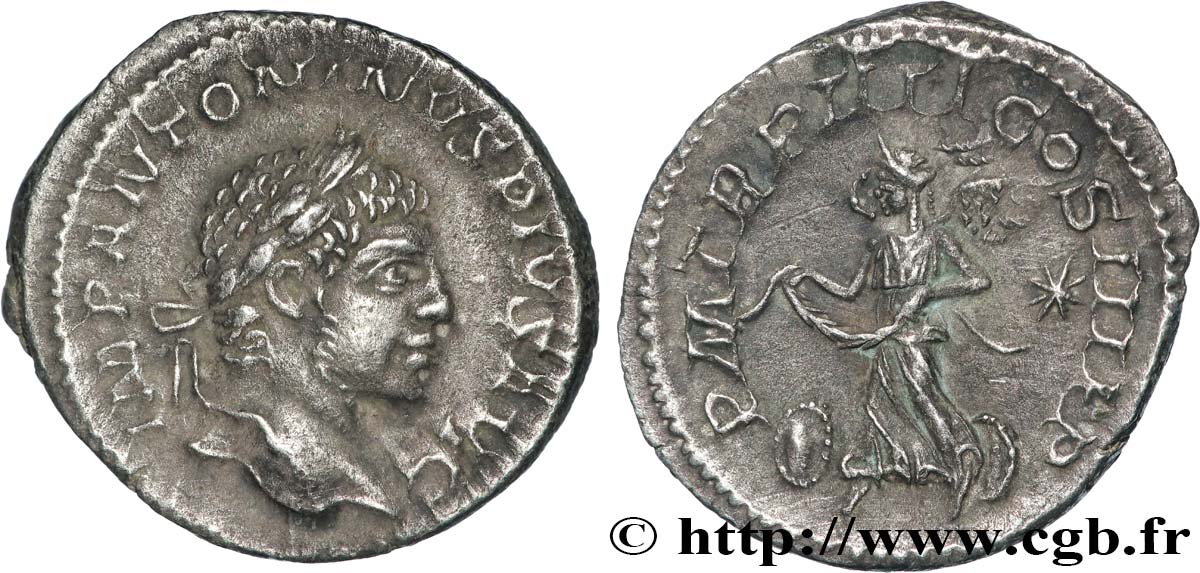 ELIOGABALO Denier q.SPL