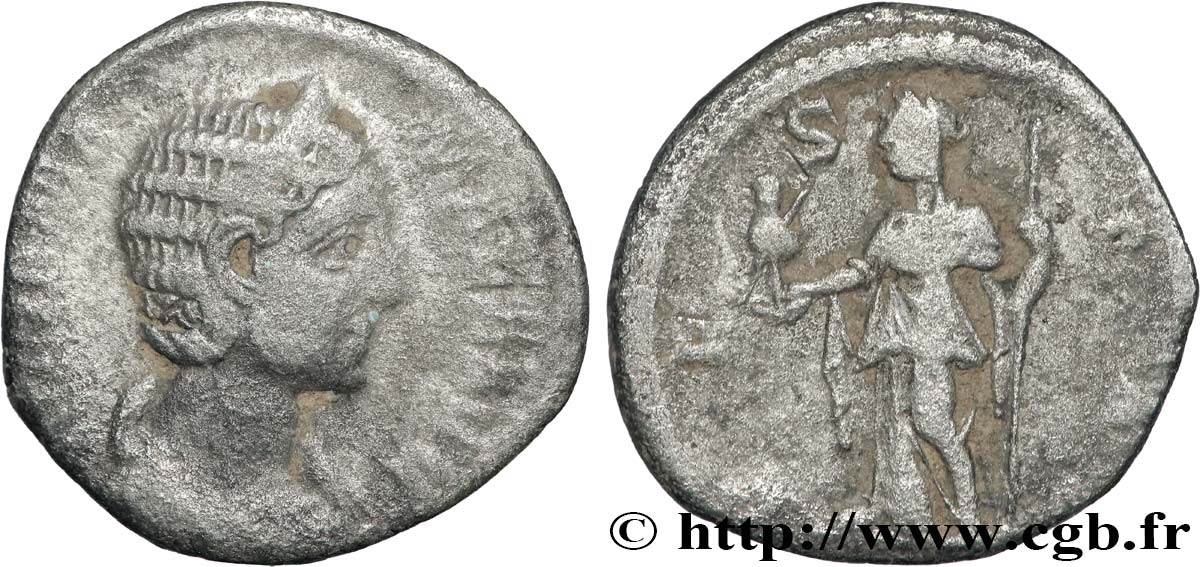 JULIA MAMAEA Denier VF