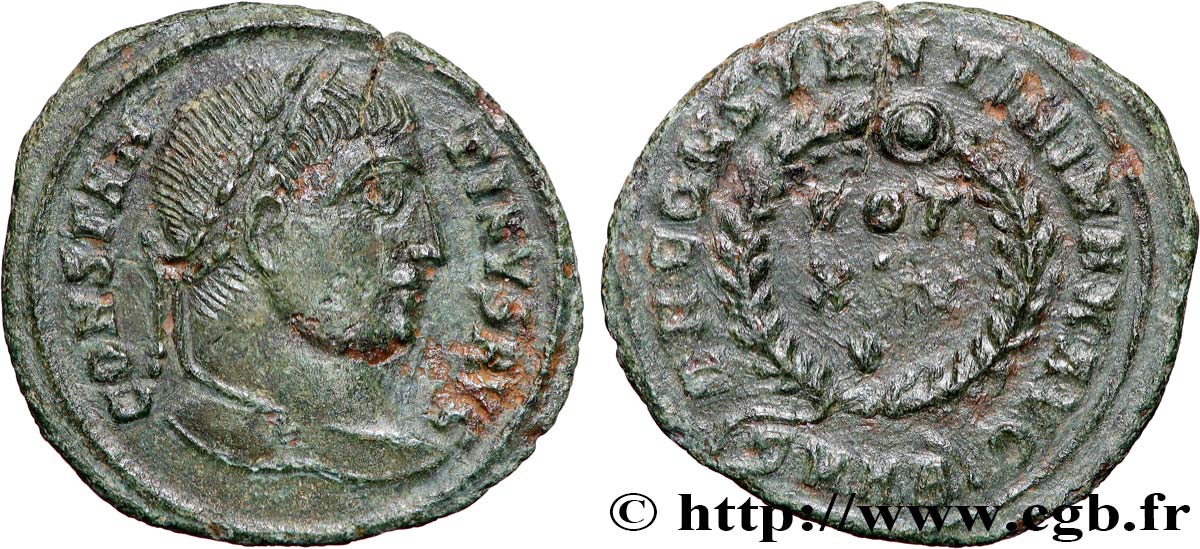 CONSTANTINUS I DER GROßE Centenionalis ou nummus fVZ