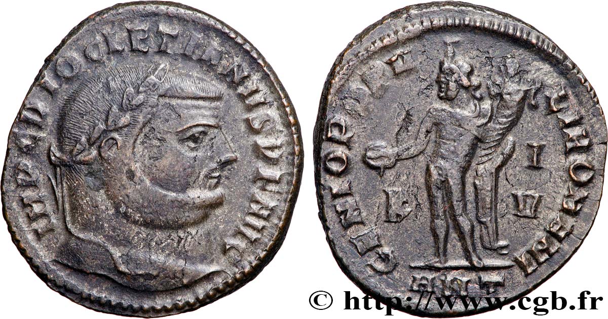 DIOCLÉTIEN Follis ou nummus TTB+
