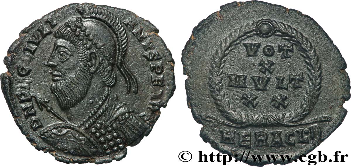 IULIANUS II DER PHILOSOPH Maiorina ou nummus VZ