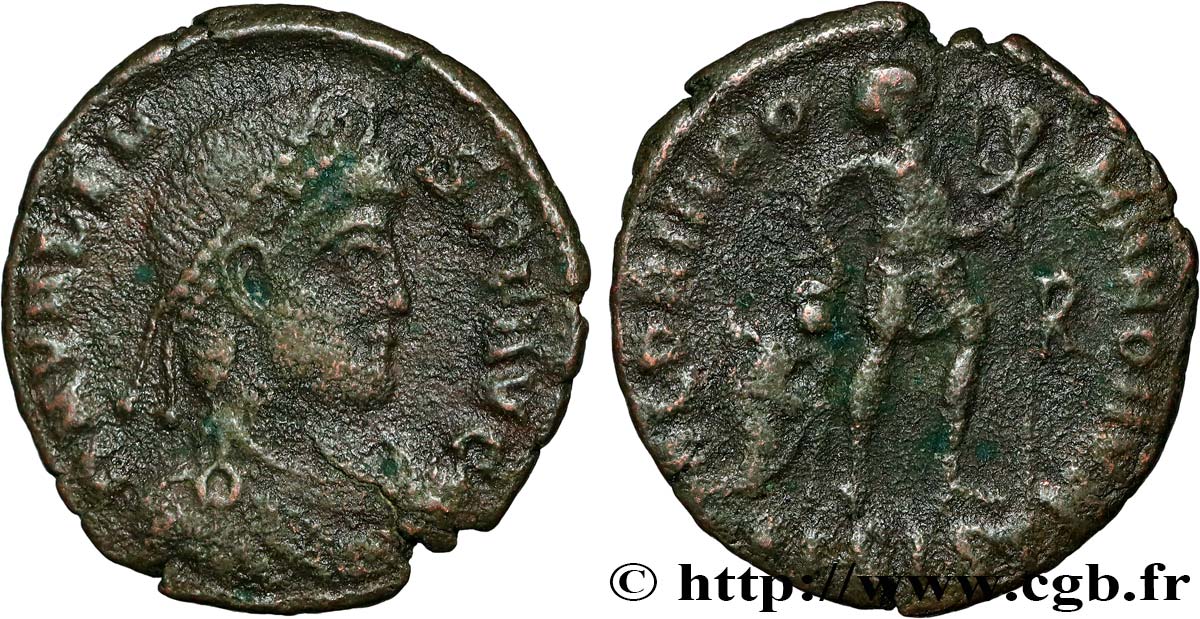 VALENS Nummus, (PB, Æ 3) TTB