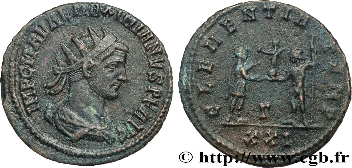 MAXIMIEN HERCULE Aurelianus TTB+