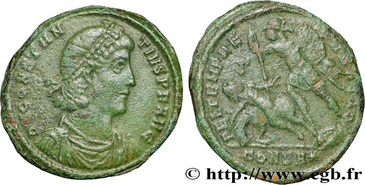 CONSTANCIO II Maiorina, (MB, Æ 2) MBC