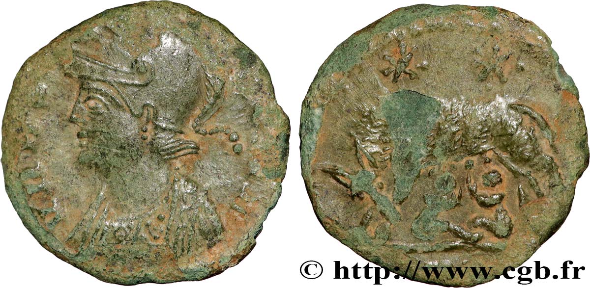 ROMA Centenionalis ou nummus BC+