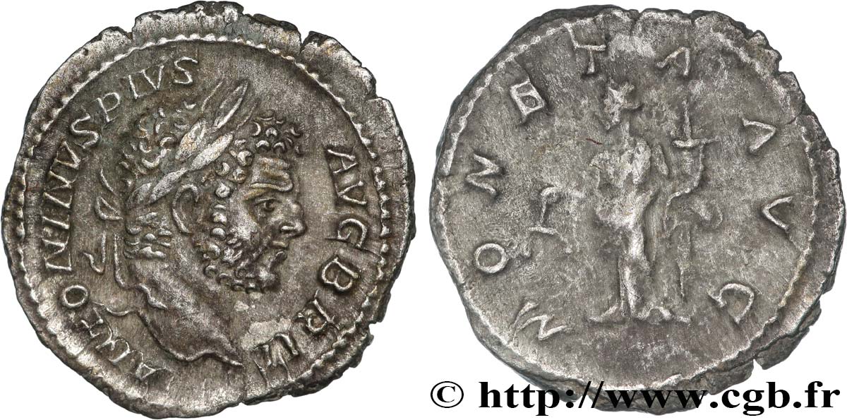 CARACALLA Denier SUP/TTB