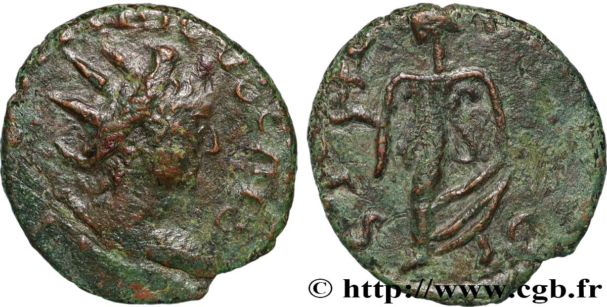 TETRICUS II Antoninien, imitation VF/VF