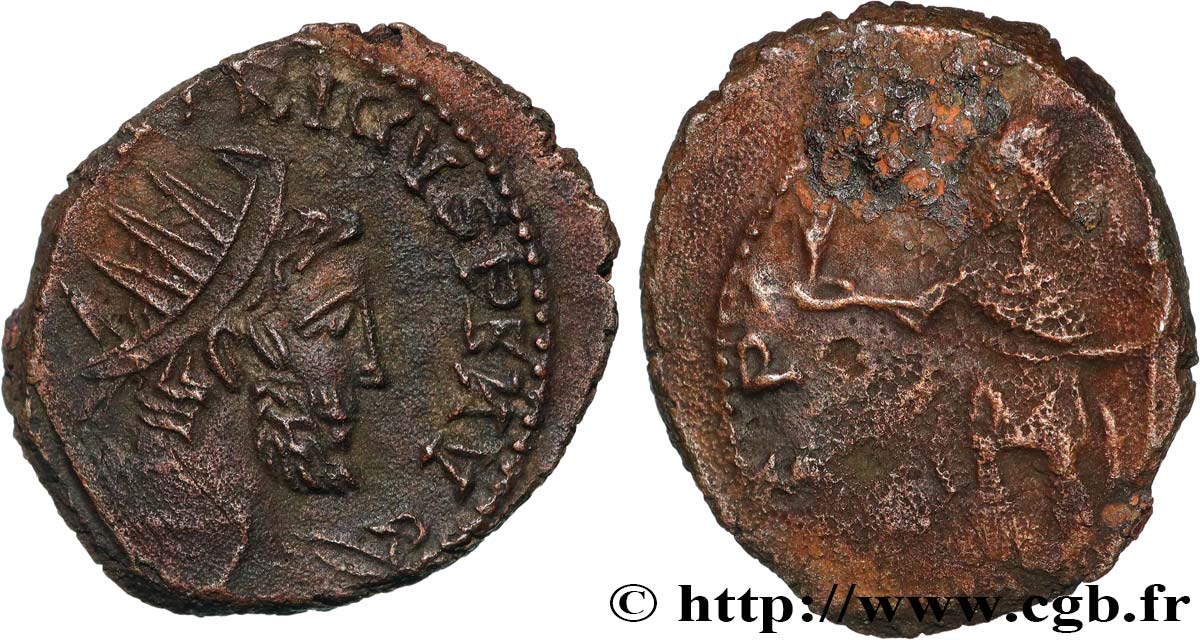 TETRICUS I Antoninien, imitation fVZ/S