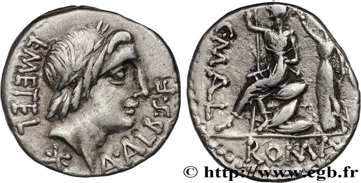 CÆCILIA Denier TTB+/TTB