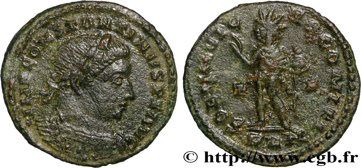 CONSTANTIN Ier LE GRAND Follis ou nummus TTB