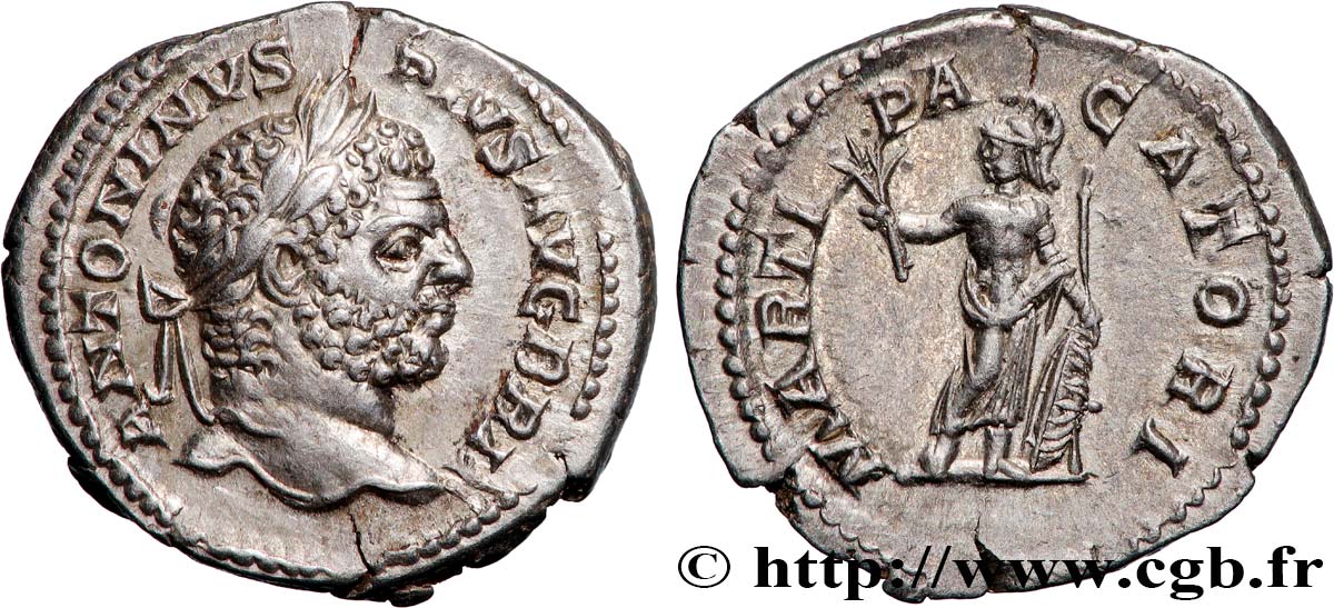 CARACALLA Denier SPL/SUP