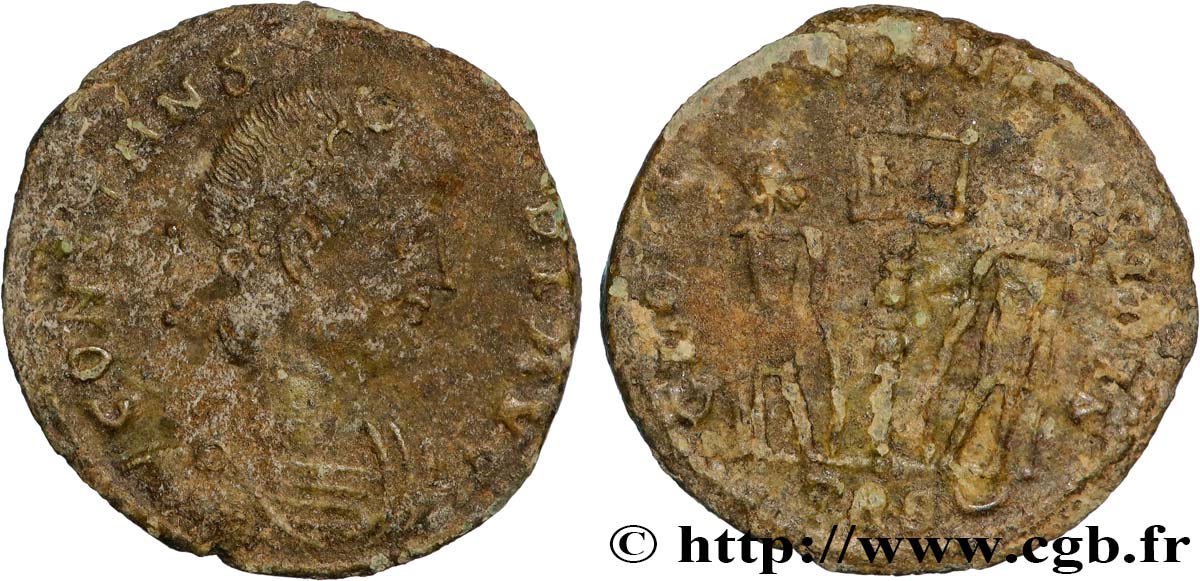 CONSTANS Centenionalis ou nummus TB/TB+