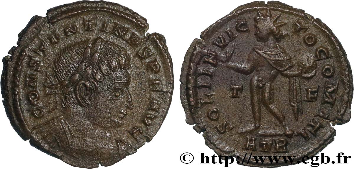 CONSTANTIN Ier LE GRAND Follis ou nummus TTB+
