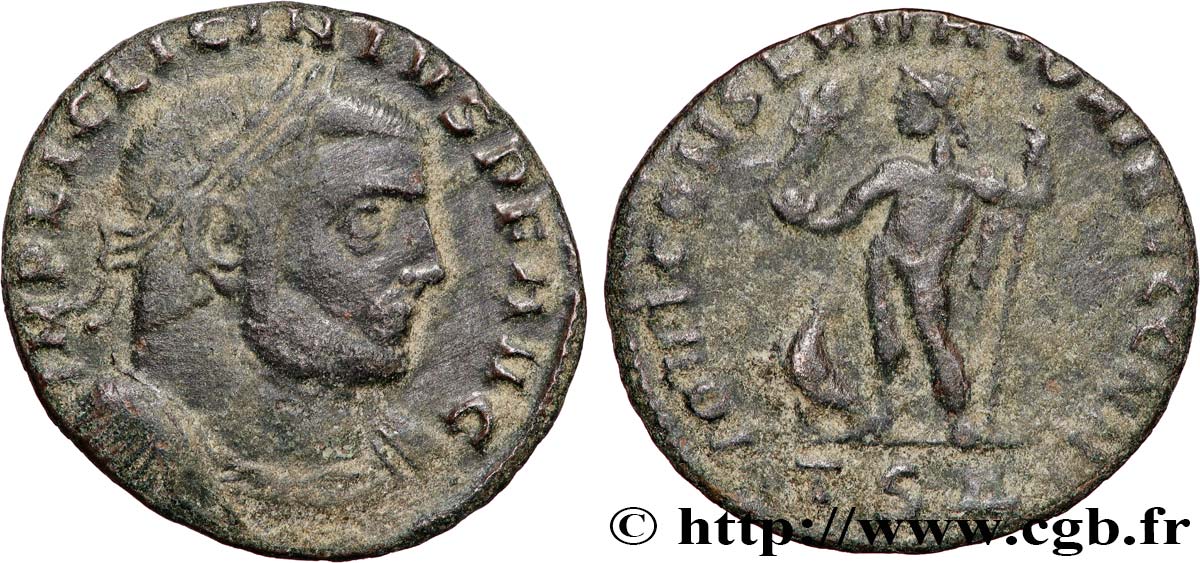 LICINIUS Ier Follis ou nummus TTB/TB+