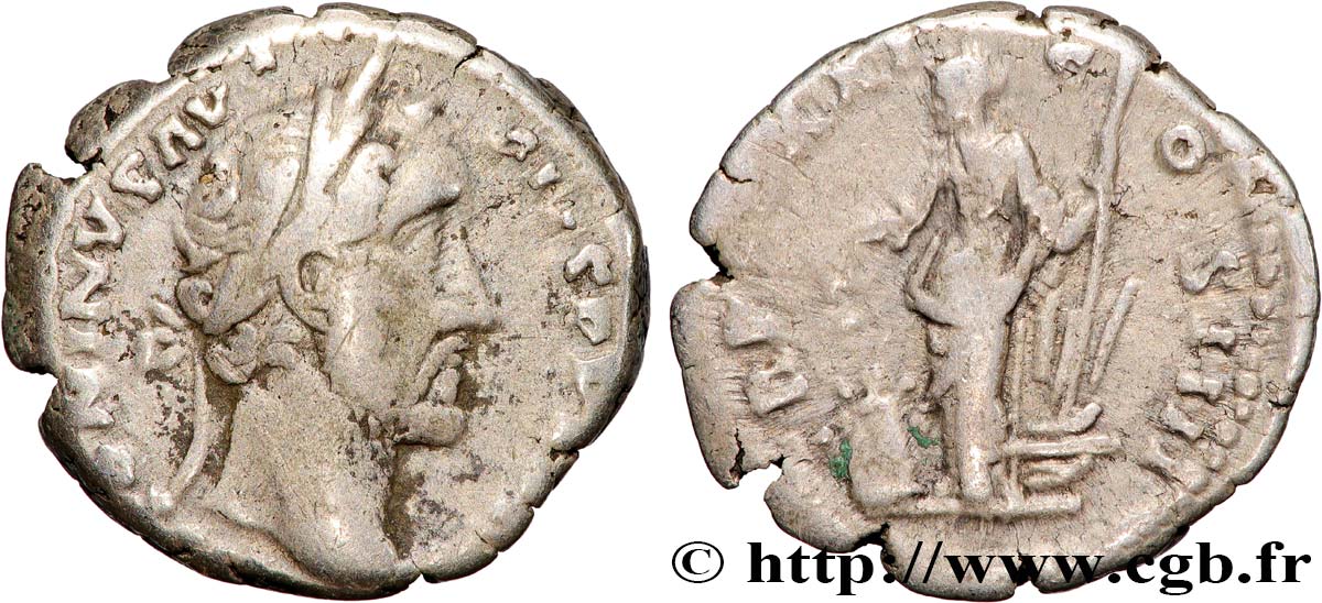 ANTONIN LE PIEUX Denier TB+