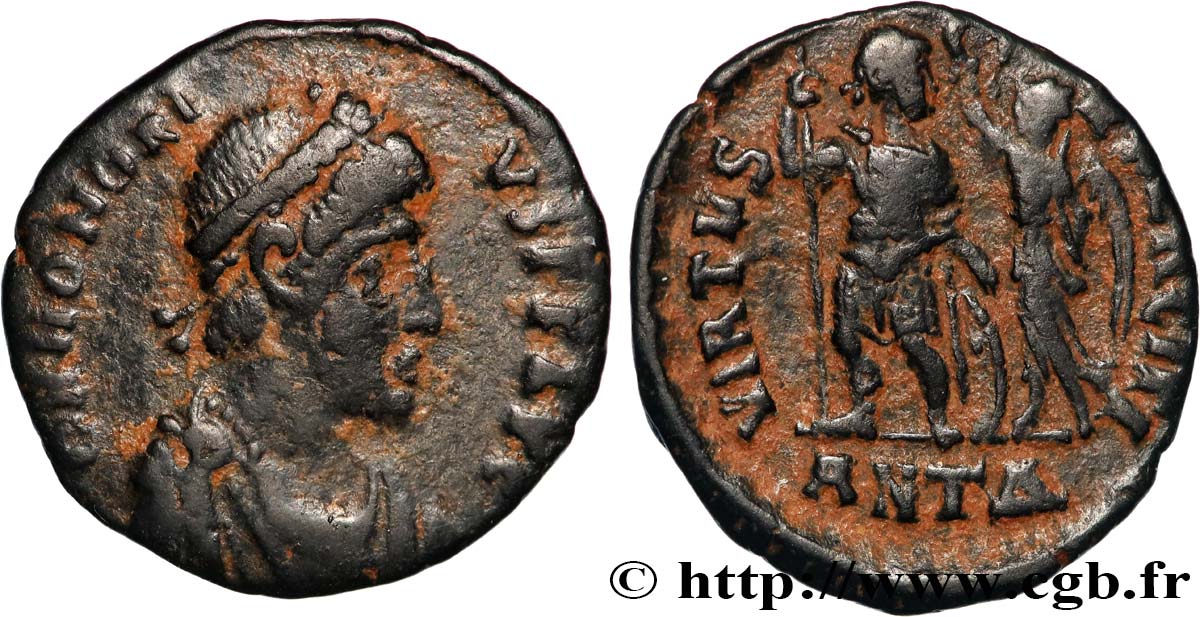 HONORIUS Nummus TB+