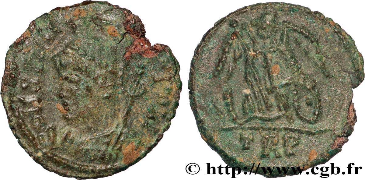 CONSTANTINOPLE Centenionalis ou nummus TTB