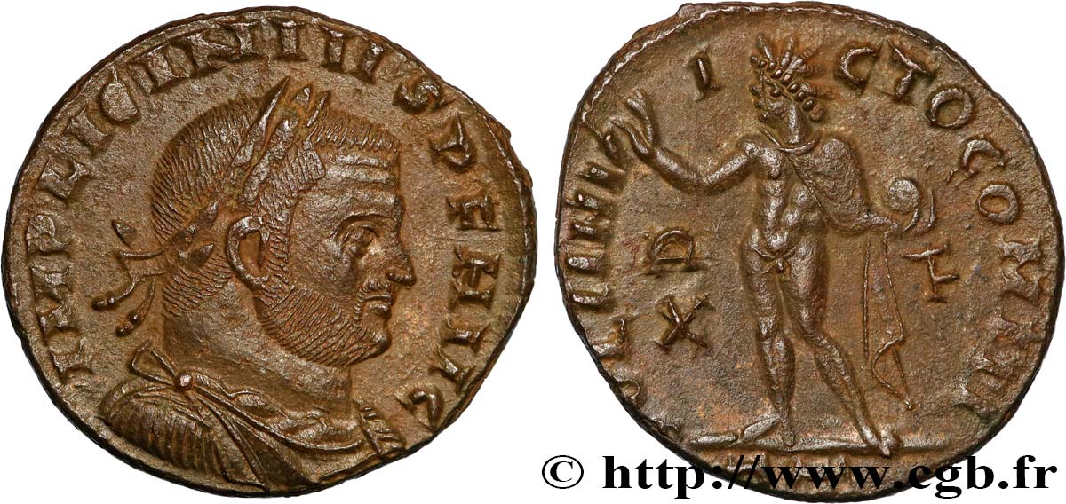 LICINIUS Ier Follis ou nummus TTB+