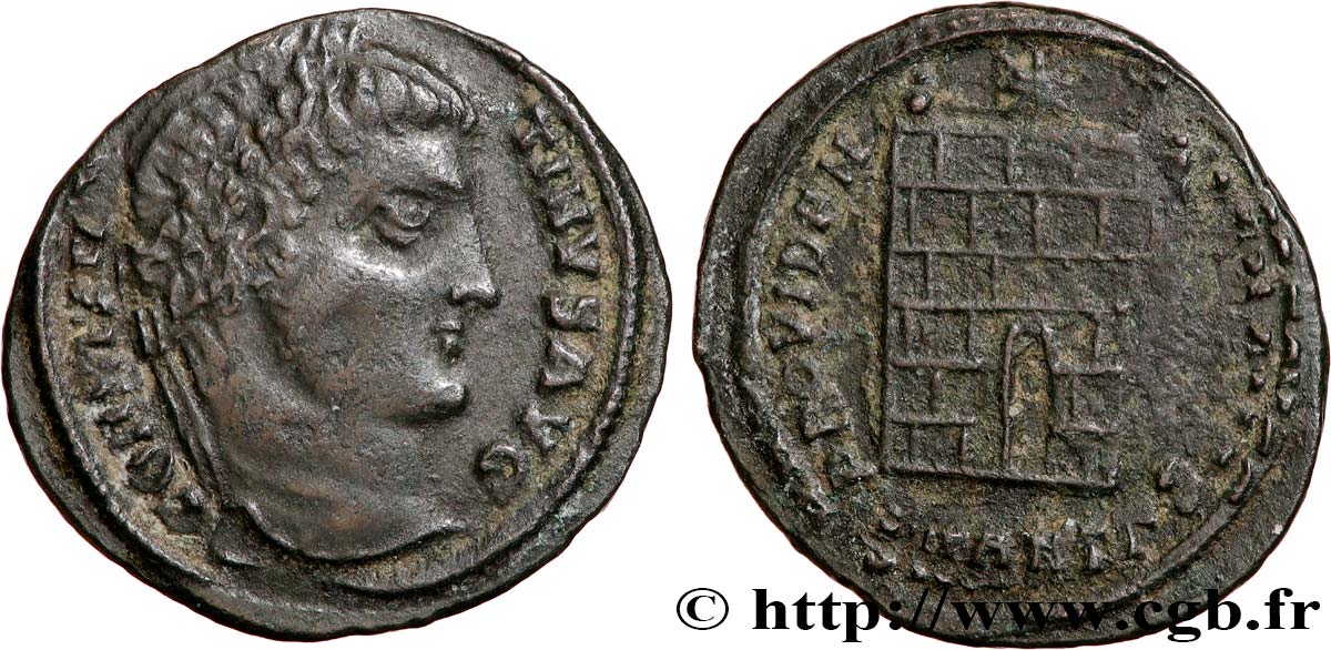 CONSTANTIN Ier LE GRAND Centenionalis ou nummus TTB/TB+