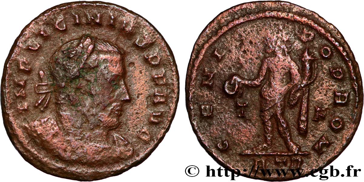 LICINIUS Ier Follis ou nummus TB+/TTB
