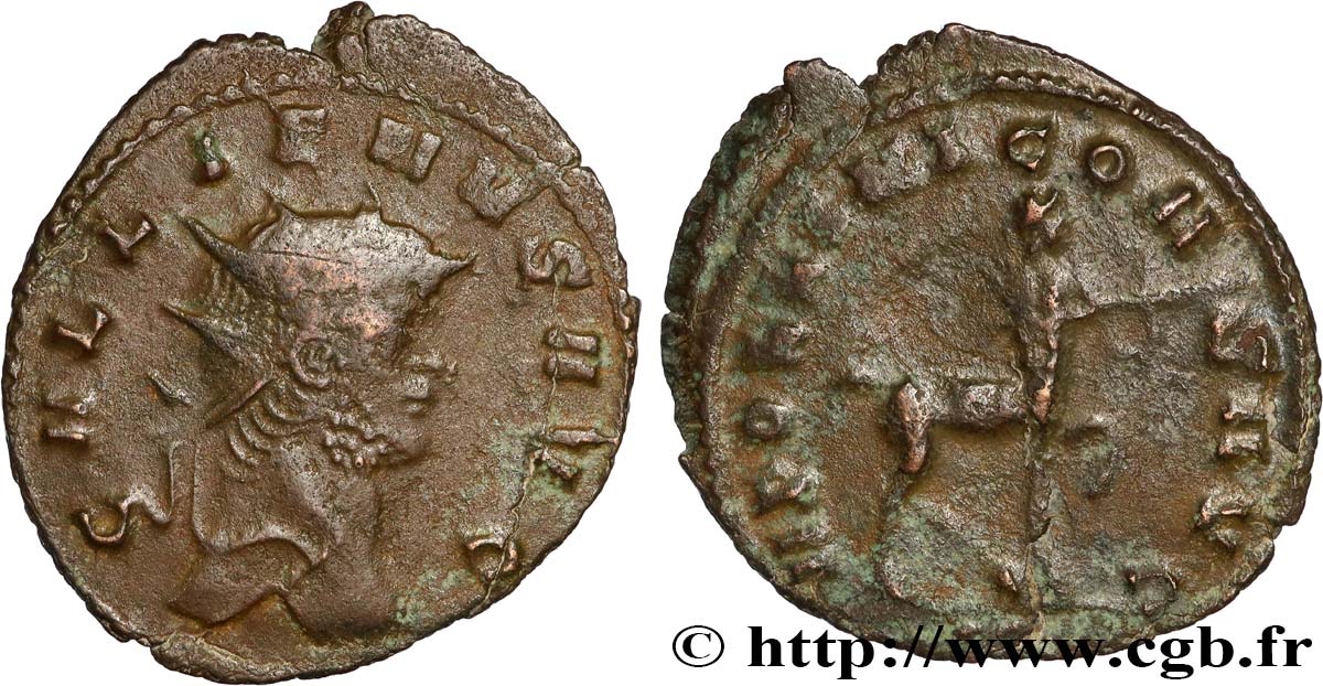 GALLIENO Antoninien q.SPL/BB