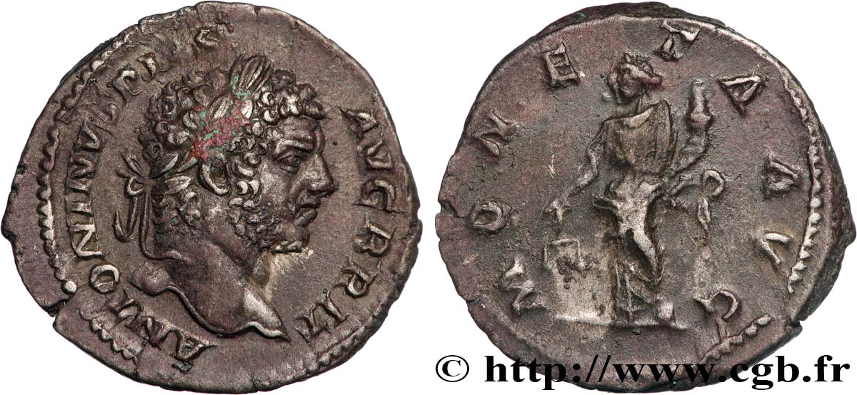 CARACALLA Denier TTB+/TTB